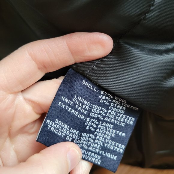 Tommy Hilfiger Pea Coat Men's Size Medium - Picture 2 of 14